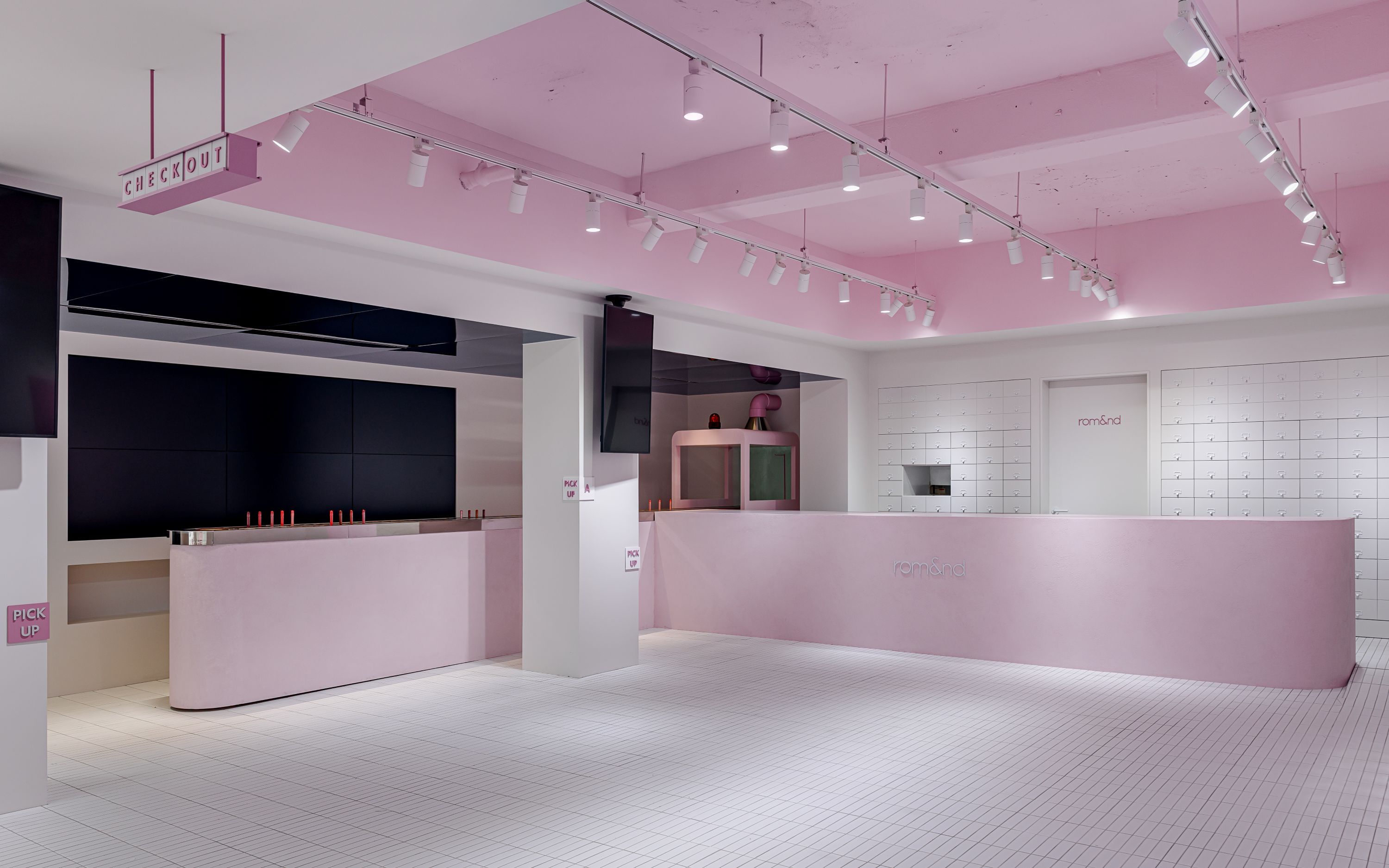 Rom&nd Flagship Store, Pink Office in Seongsu-19