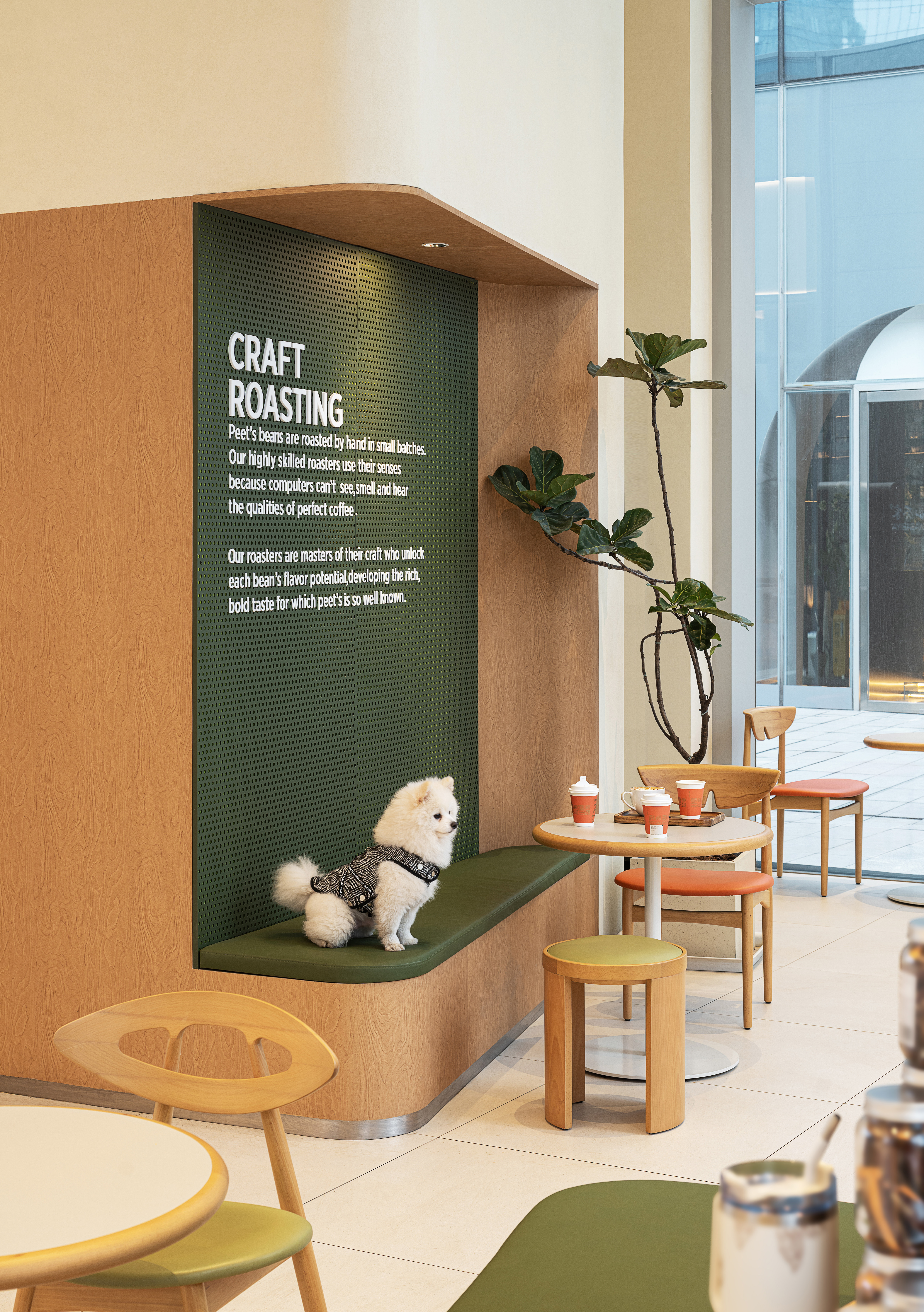 Peet‘s皮爷咖啡重庆 IFS·共享山城丨中国重庆丨UND 设计事务所-14