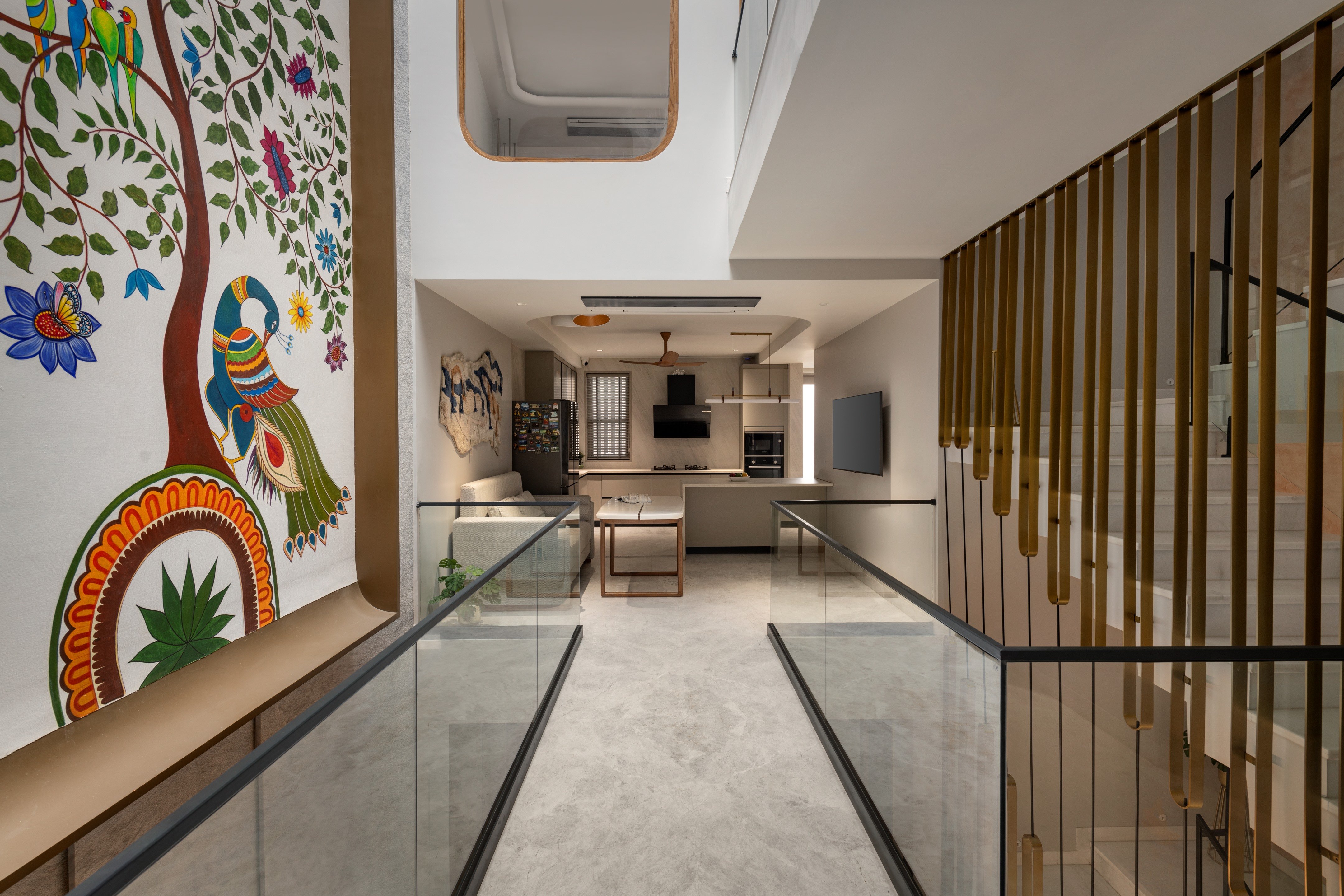 细长的房子丨印度新德里丨Spaces Architects@KA-14