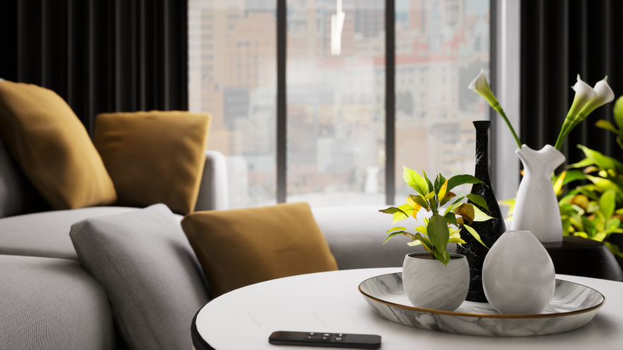 紧凑型居住室内丨Ar Tanzeel Amjad-16