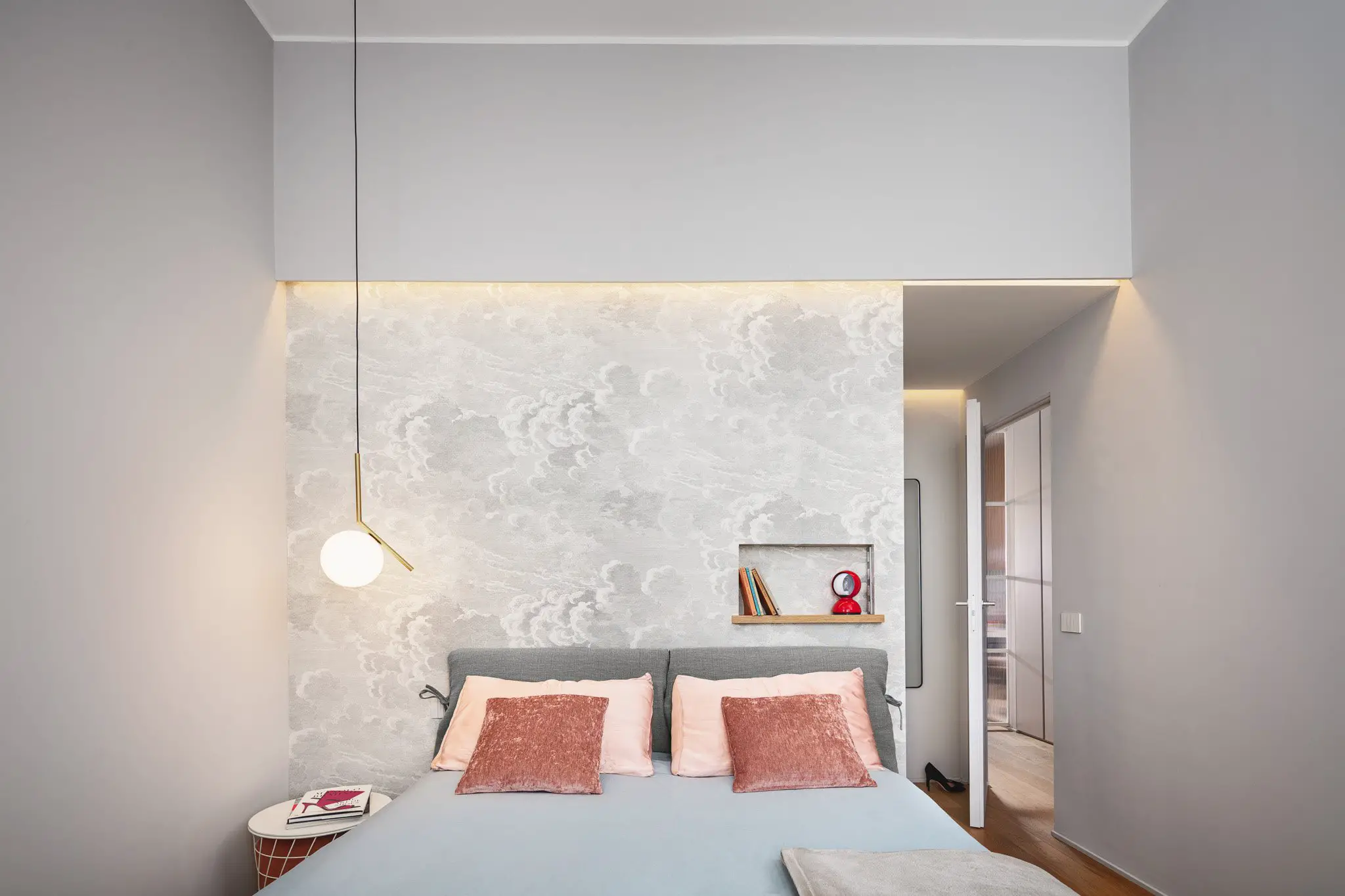 米兰 60m2 现代风格公寓改造案例-7