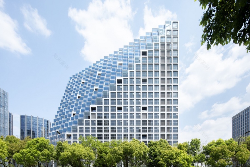 杭州未来科技城新湖中心· 光棱丨中国杭州丨OMA-22