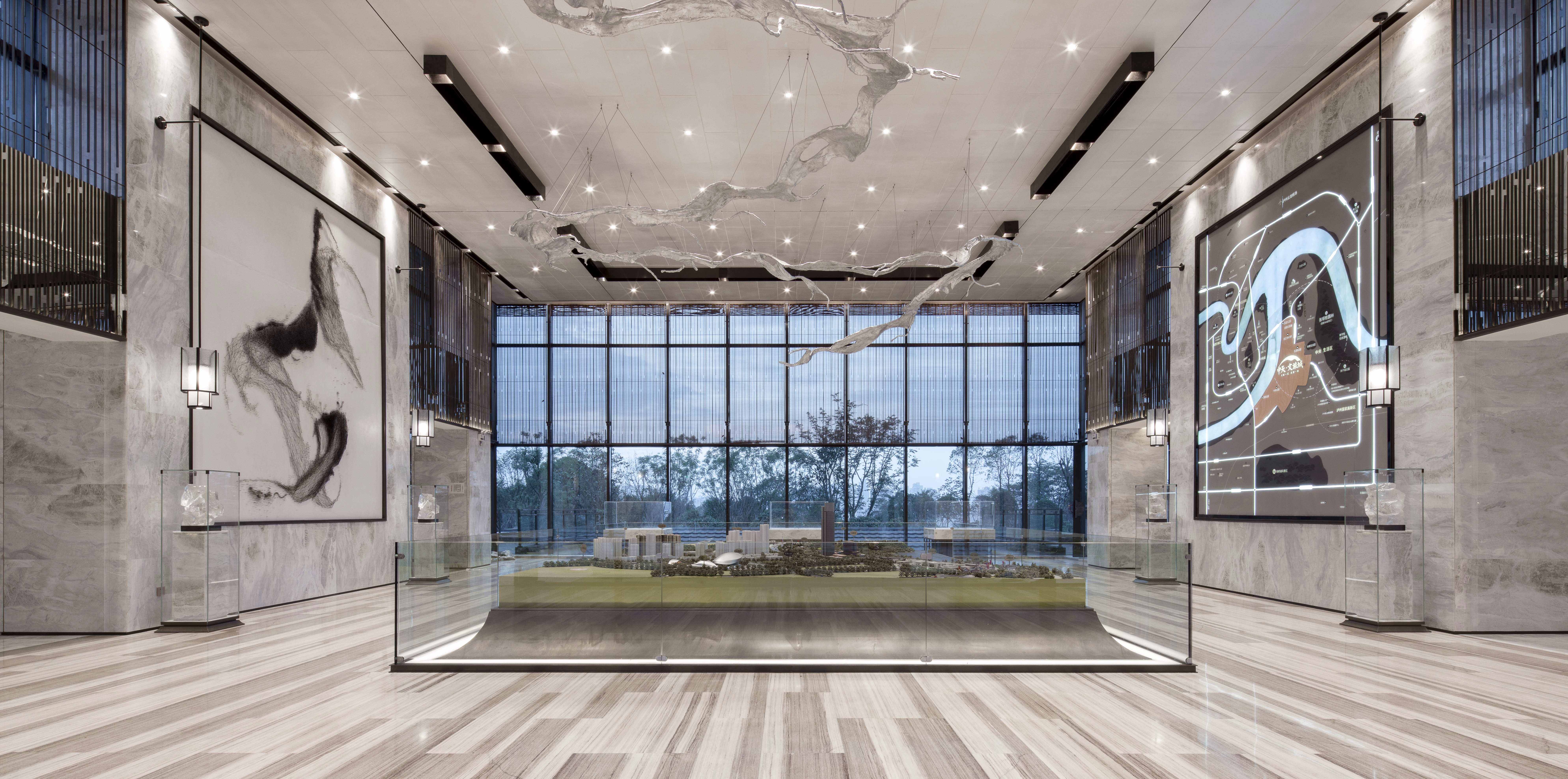 龍踏祥氣·瀘州中天城投展示中心丨中国泸州丨文格空间设计事务所-10