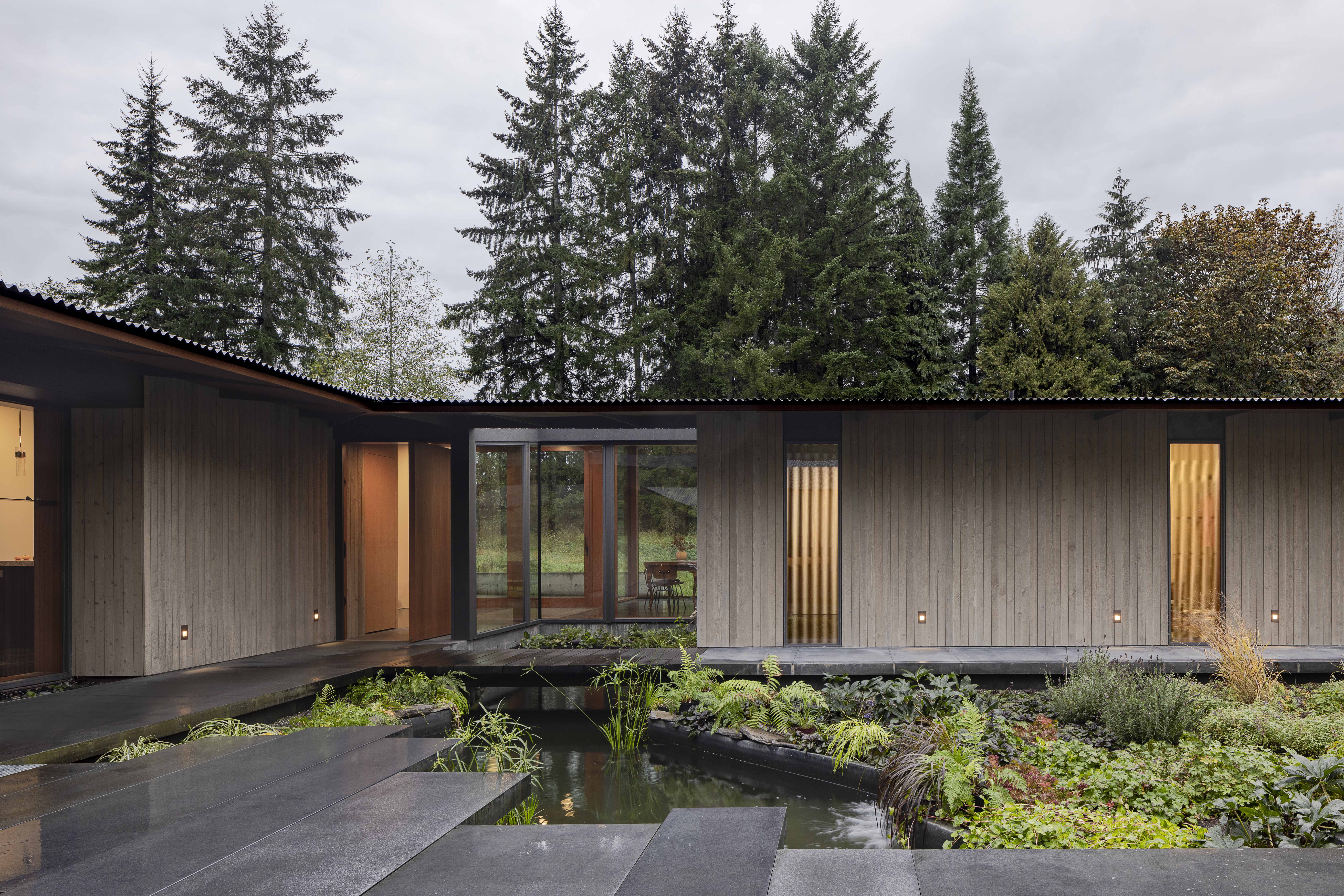 美国乡村庭院兼工作室住宅丨美国华盛顿丨Wittman Estes-14