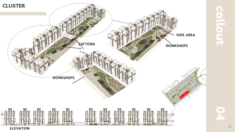 城市规划项目丨Helwan University-22