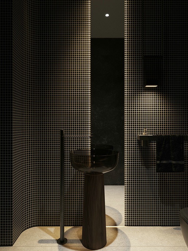 简约风大平米住宅设计 超精致！-23