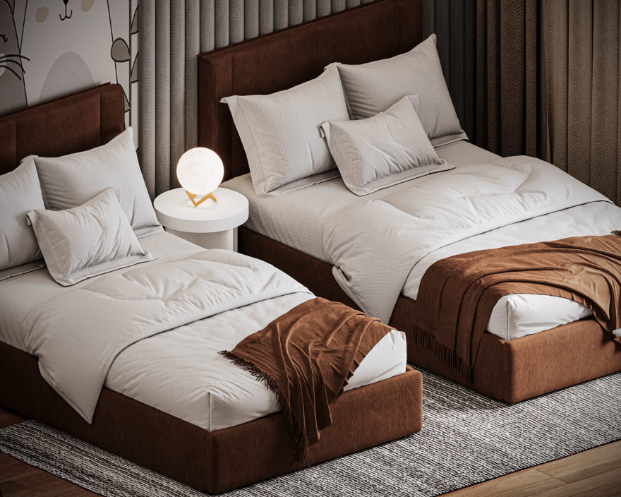 女孩卧室丨埃及丨Basic studio Desgins-12