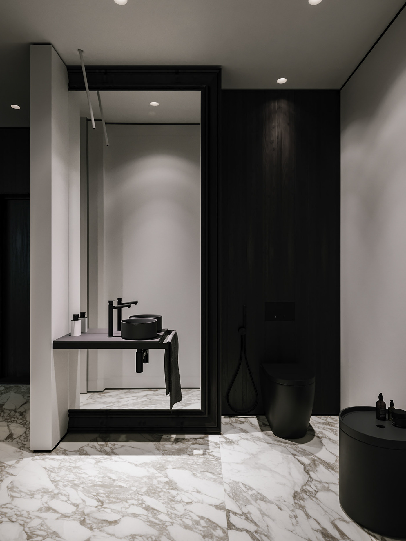 136平 欧式元素 点缀的现代空间-9