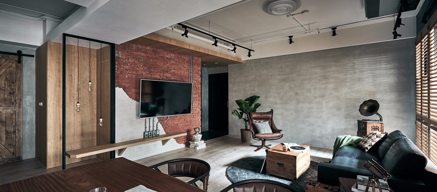 新旧元素融合的品味家 羽筑设计-15