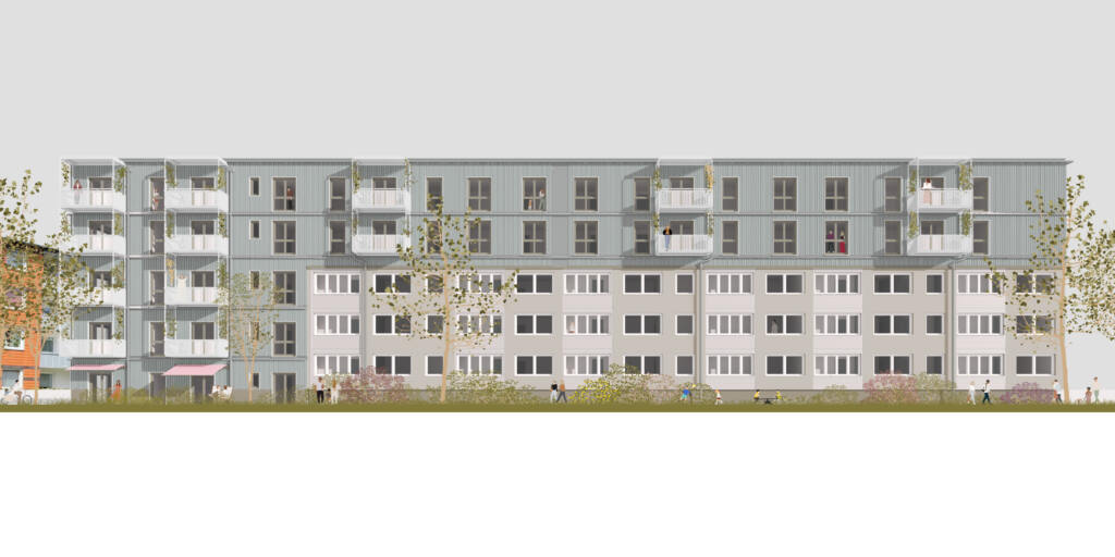 Horner Geest街区住宅扩建项目丨德国汉堡丨eins:eins Architekten-15