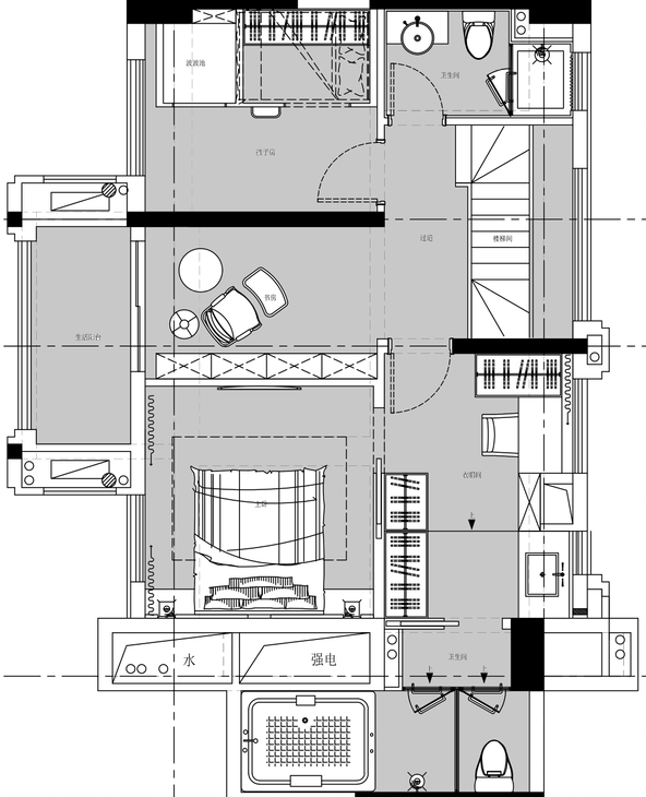 隆腾盛世花园13号楼样板房D户型丨中国惠州丨SD Design-64