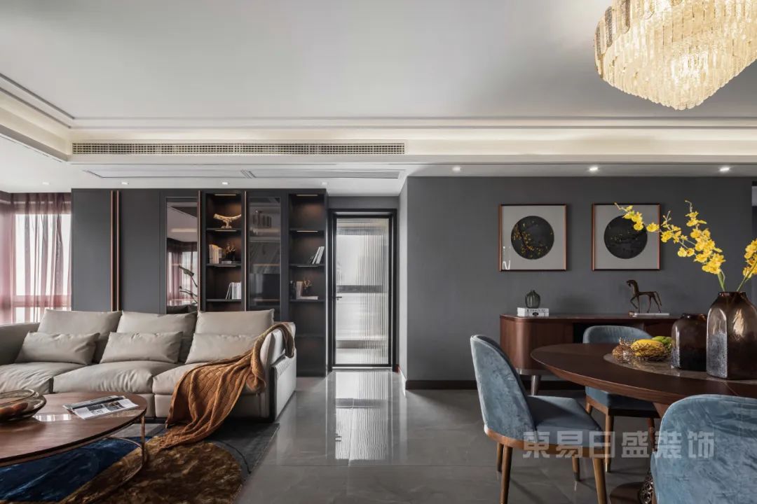 249㎡简约轻奢实景，一物一色，都在或浅或深地表达着-23