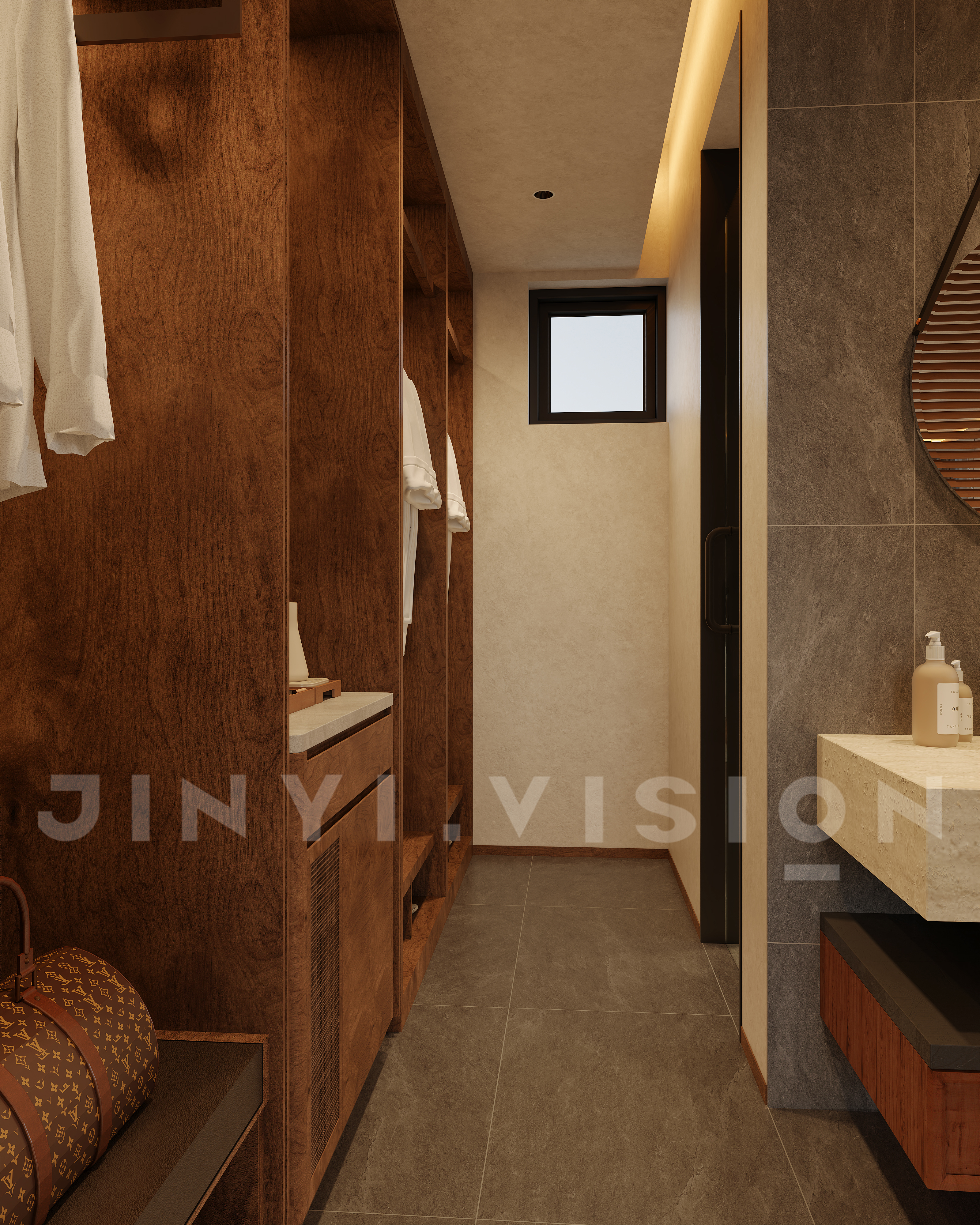 自然肌理｜民宿卧室里的侘寂式温柔-6