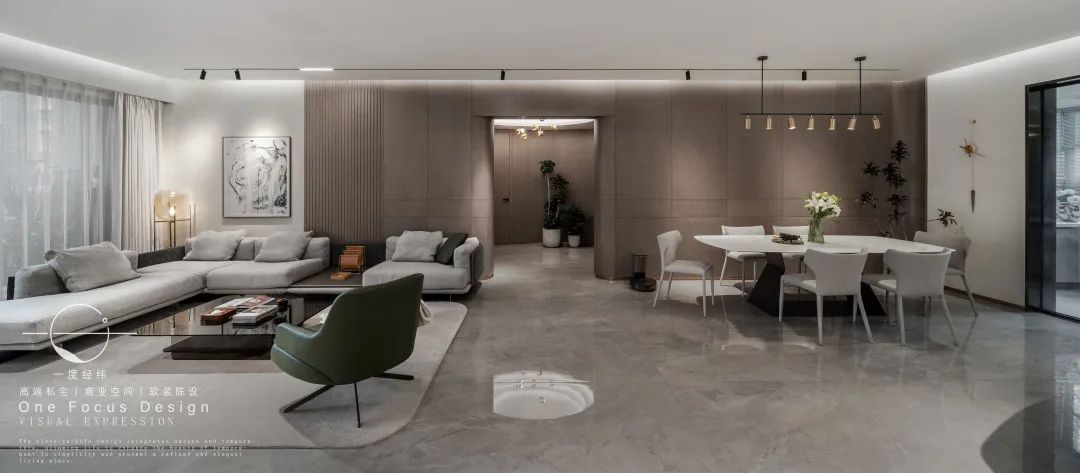 弧度中的温暖港湾·245㎡现代家居设计丨中国深圳丨深圳一度经纬设计-29