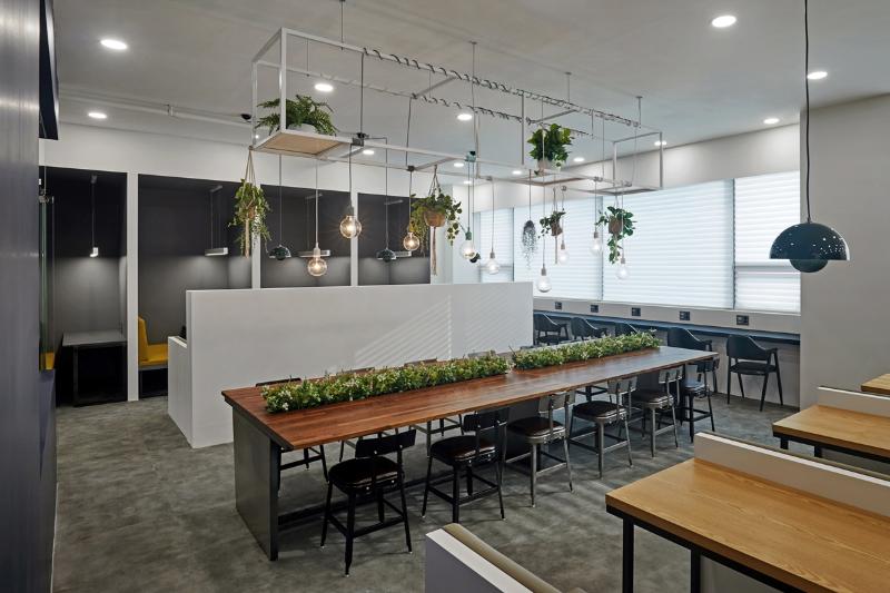 首尔 50 平极简咖啡厅，打造温馨交流空间-3