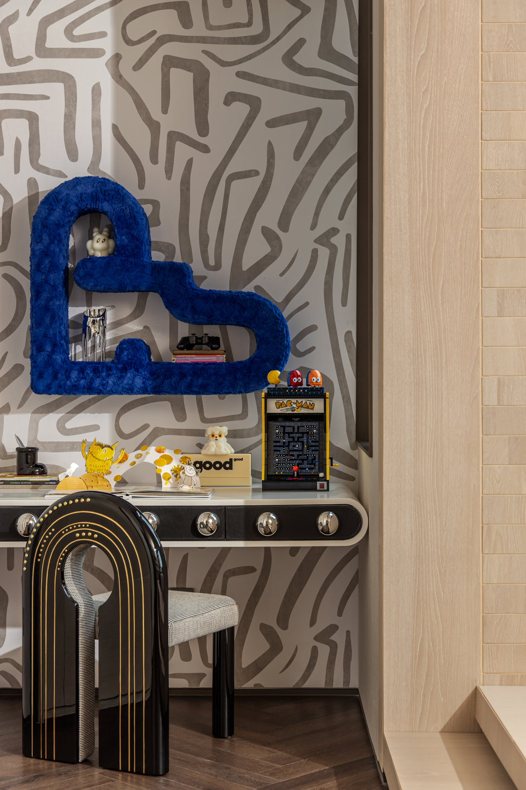 奥迅X新作｜流动艺术馆一826㎡顶层复式豪宅设计-114