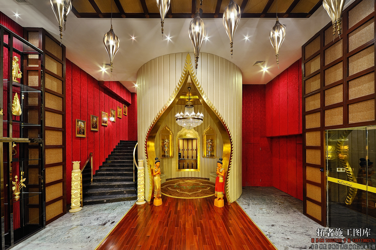 福州铭濠酒店异域风情会所空间设计-28