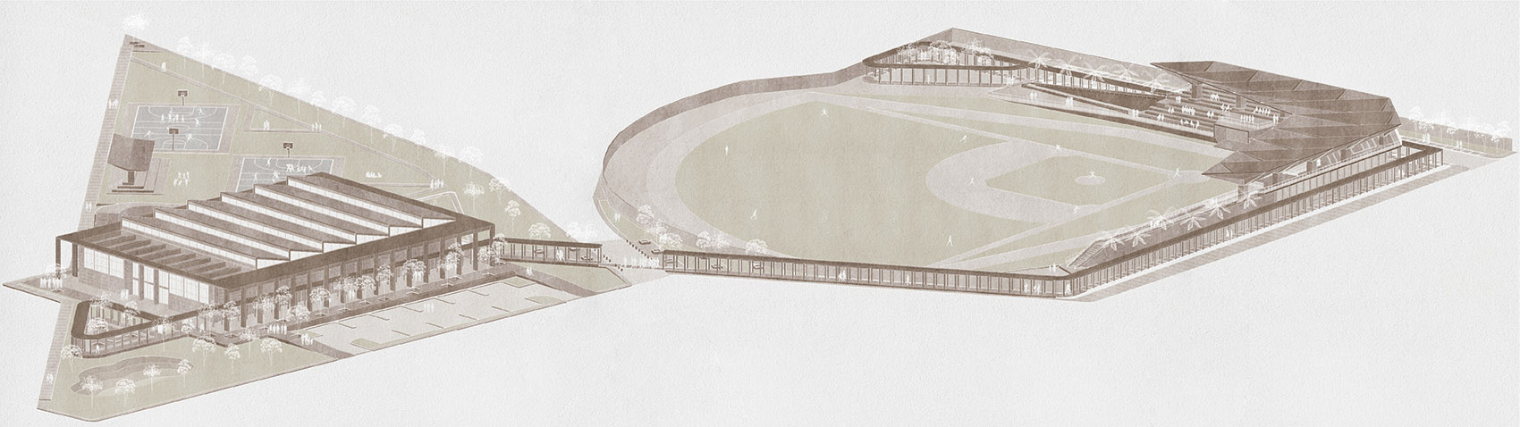 Manuel Vargas Izquierdo棒球场与体育中心，墨西哥 / CCA-70