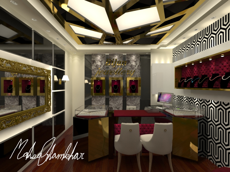 Gharamkhar 建筑集团的商业室内设计杰作-0