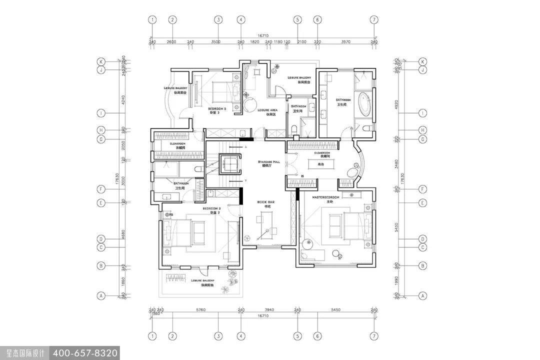 现代简约豪门“大女主”之家丨星杰国际设计-25