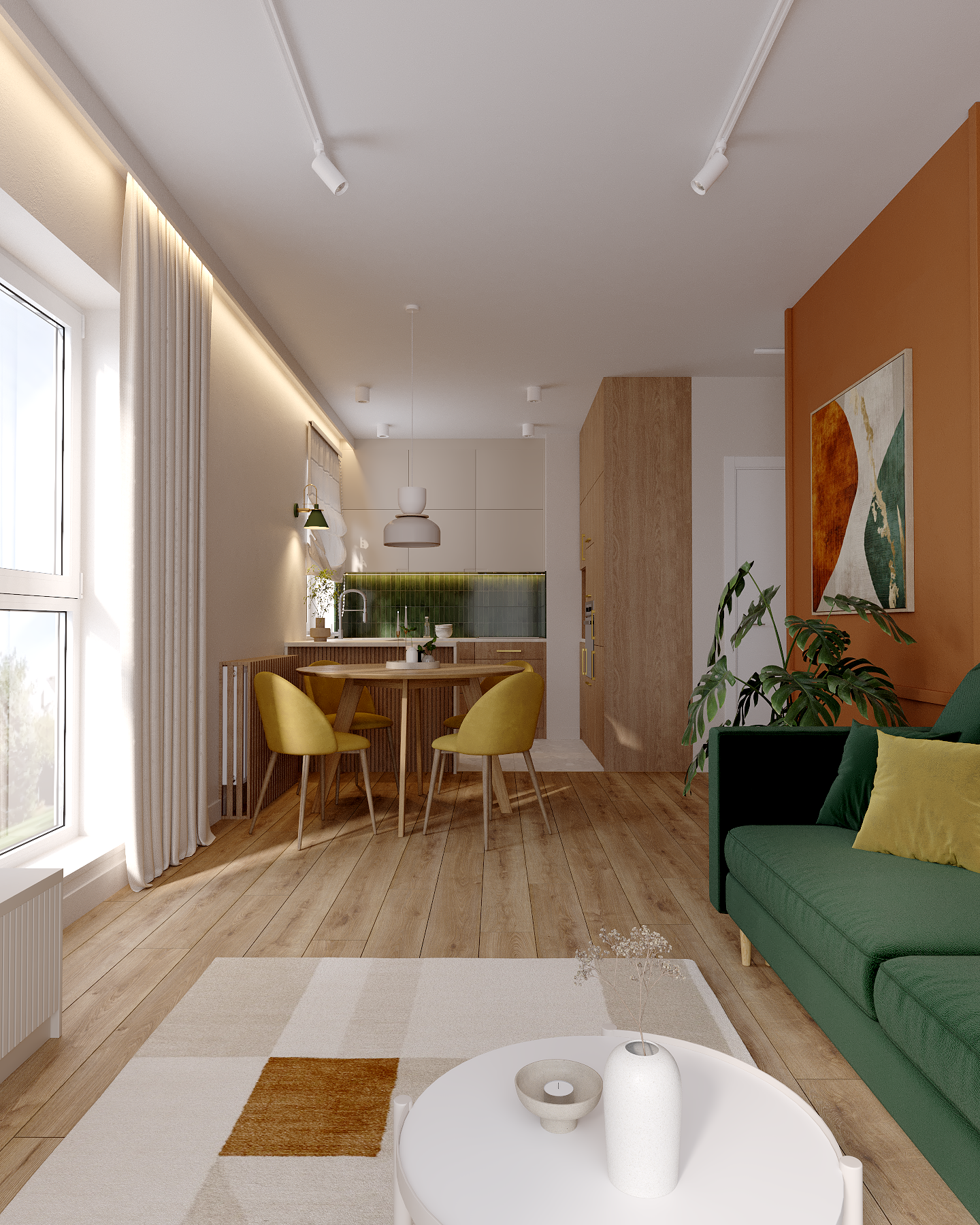 Very colourful apartment | Gdansk-0