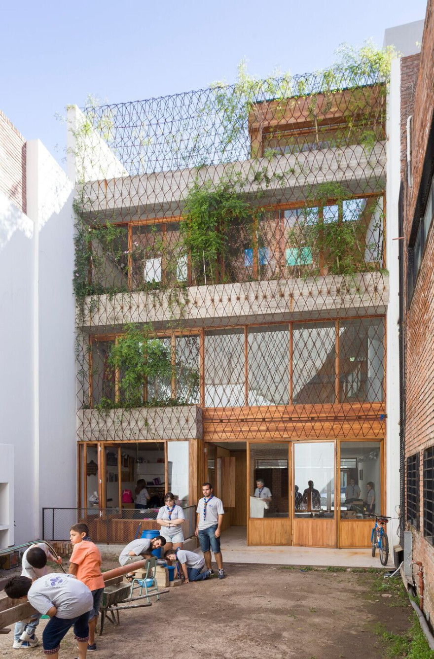 阿根廷 Scout House 绿色生态室内设计丨Argentina-22