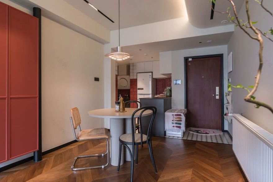 现代 80㎡一人一狗的小户型丨中国-16