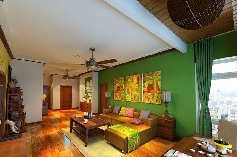 哈尔滨凤凰装饰公司呈现东南亚风格哈学院装修效果图-15