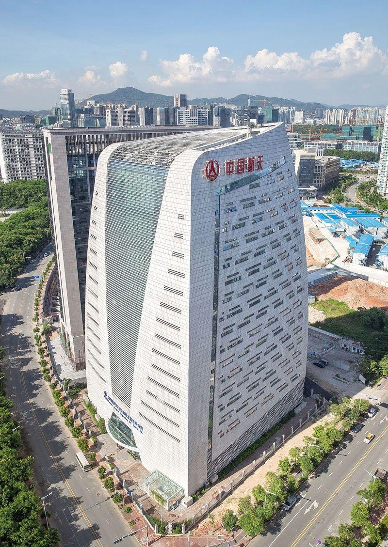 深圳卫星大厦——科技感与人文关怀的融合-75