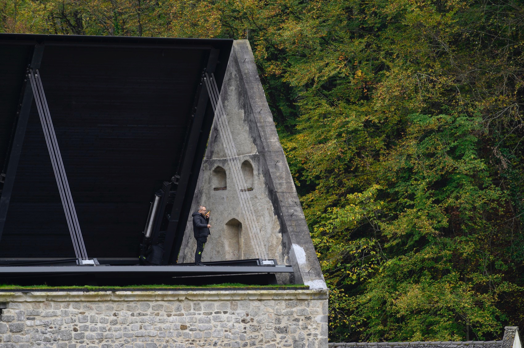 St· John 教堂(Žiče 卡尔特修道院)遗迹屋顶重建丨斯洛文尼亚丨MEDPROSTOR-26