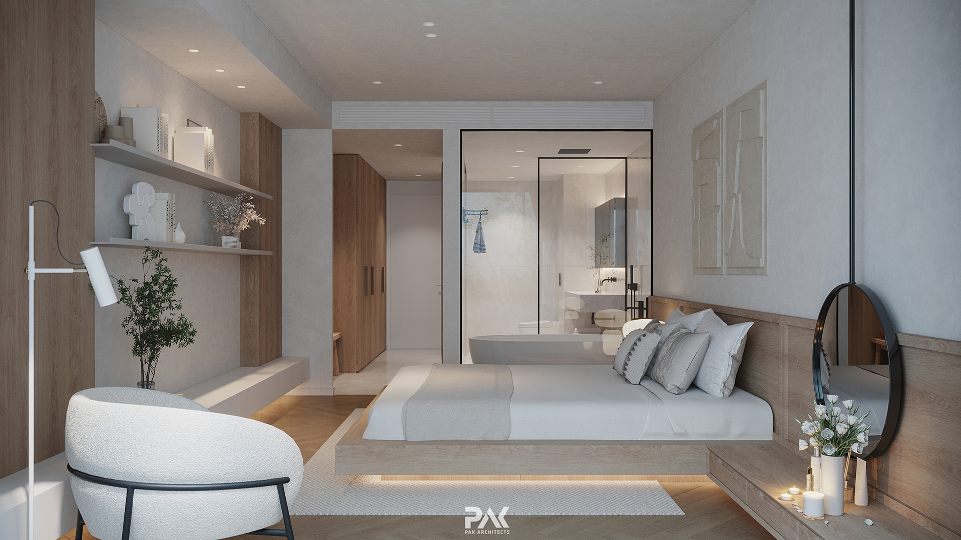 4月30日 住宅·女儿的卧室丨PAK Architects-5