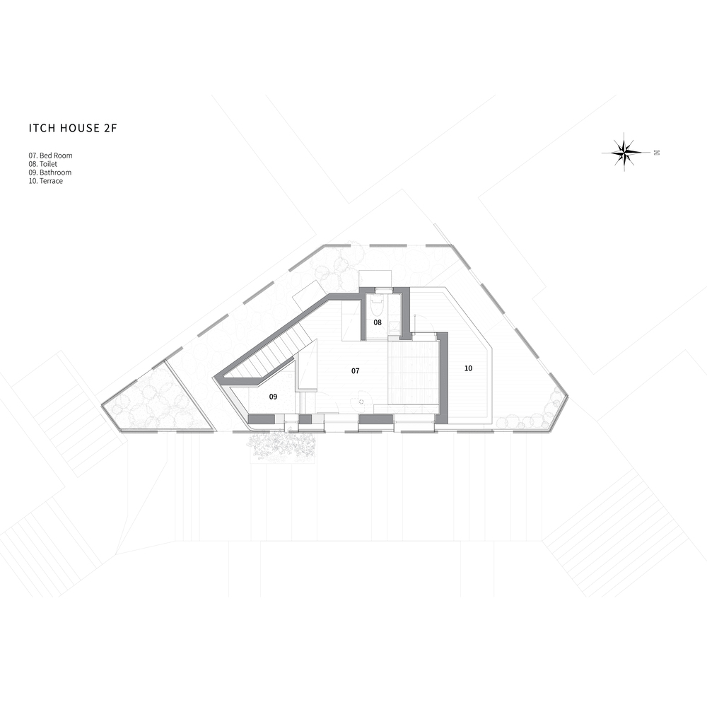韩国 Junggu 区 ITCH House丨韩国首尔丨Atelier ITCH-36