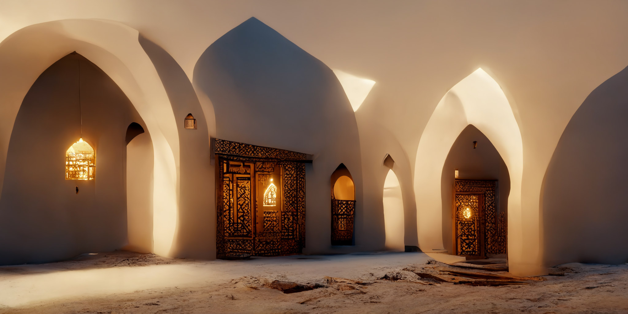 Islamic architecture house-0