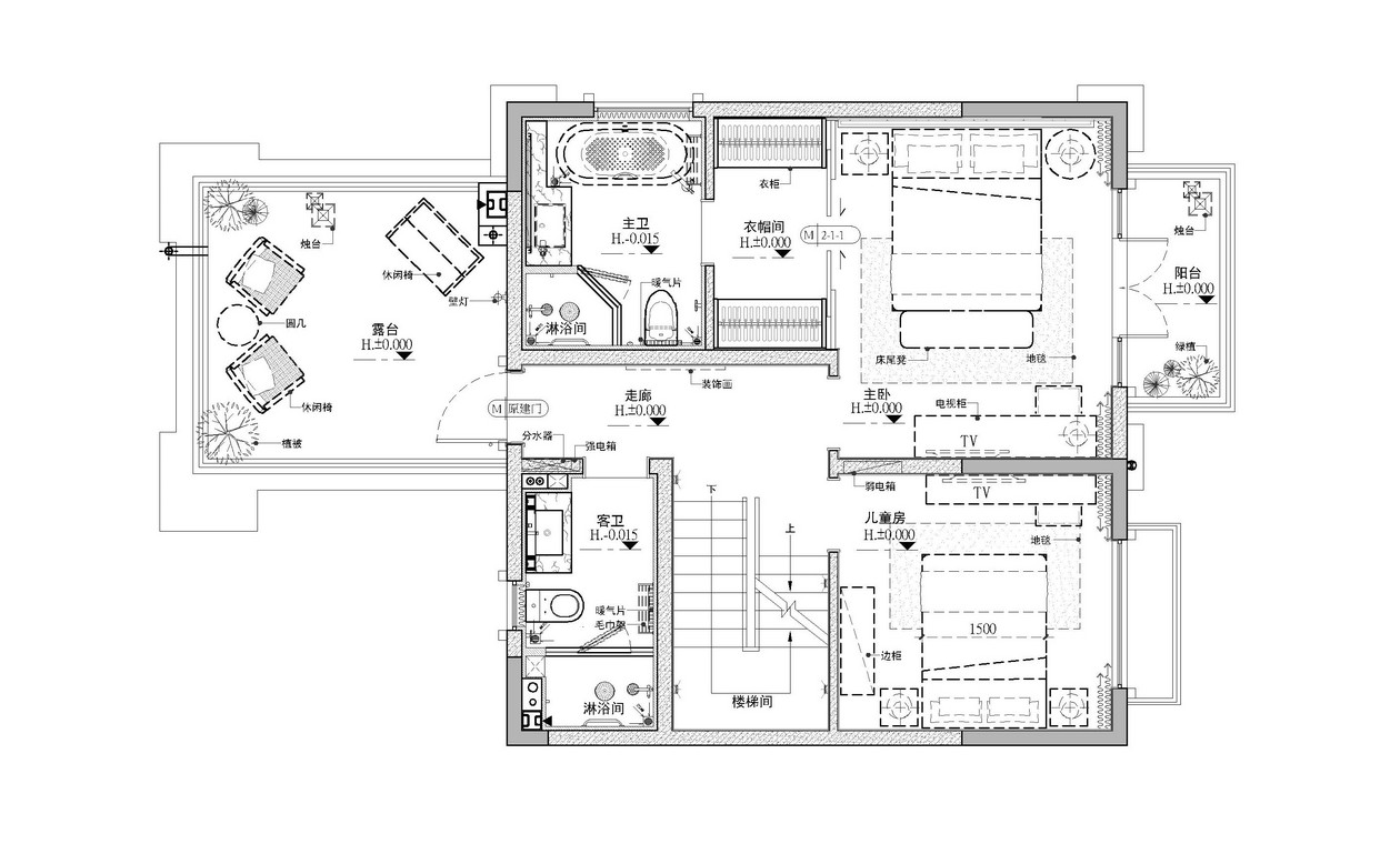 金茂府D5地块示范样板房  集美设计-16