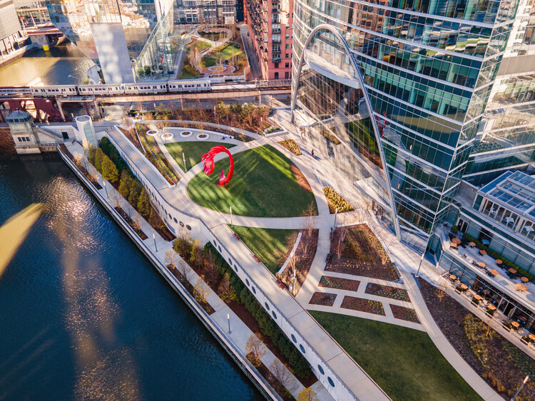 芝加哥河畔绿色地标 · River Point 办公大楼丨美国芝加哥丨Pickard Chilton-7