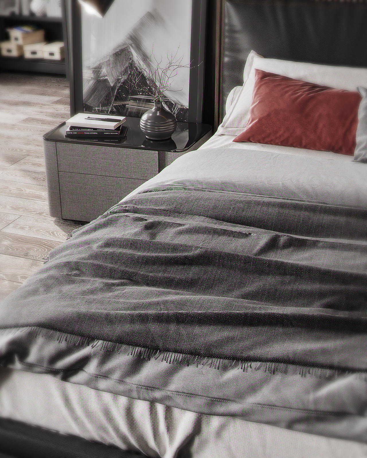 黑暗中的火焰·现代风格别墅设计丨绘感设计-10