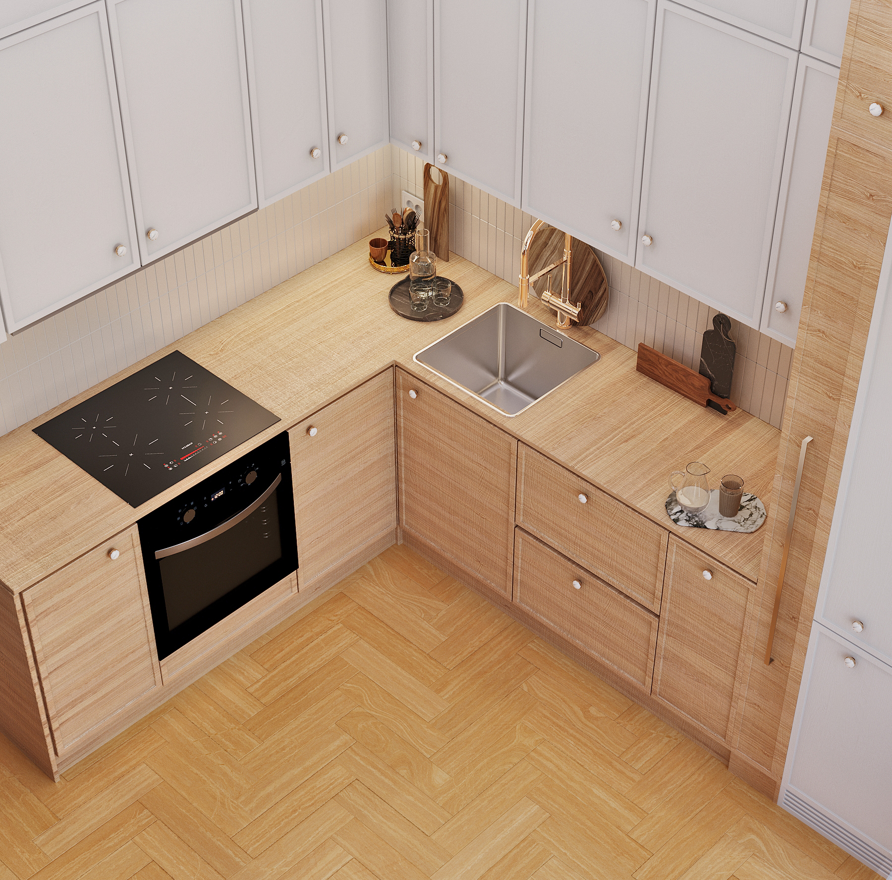 Kitchen. Townhouse. Variations-14