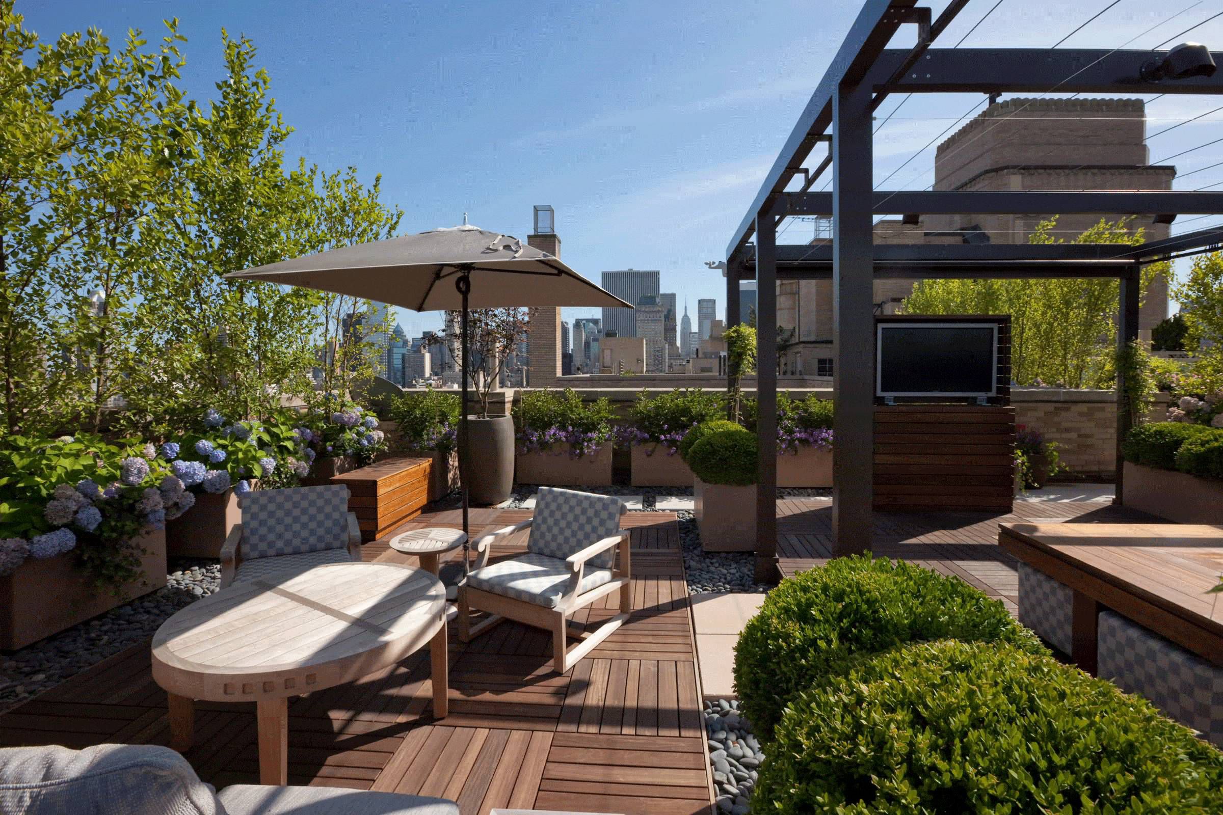 屋顶花园设计,打造城市中的绿洲-28