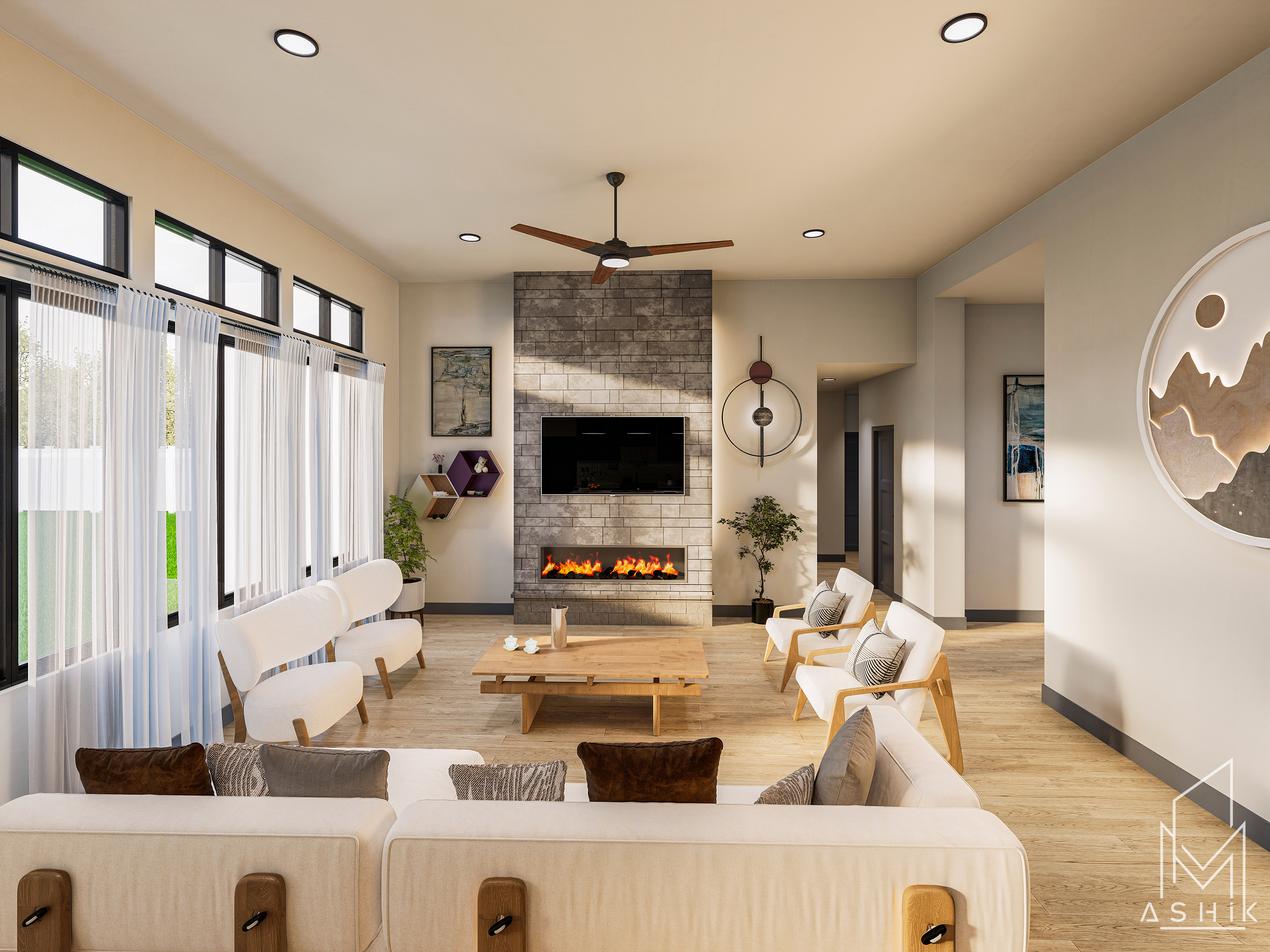 Alegria Homes室内设计与动画项目-7