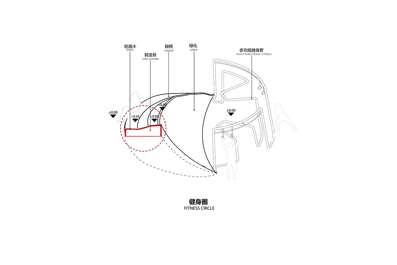 缘圈 · 南京银城·Kinma Q+ 青年社区广场景观-30