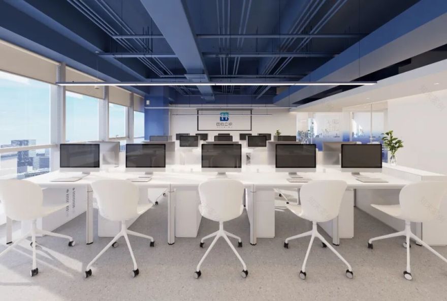 LKDESIGN丨国信会视集团办公空间设计案例-36