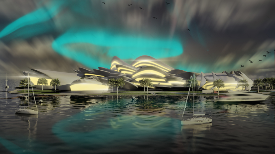 海蓝宝石毕业设计丨埃及丨埃及科技大学建筑系-27