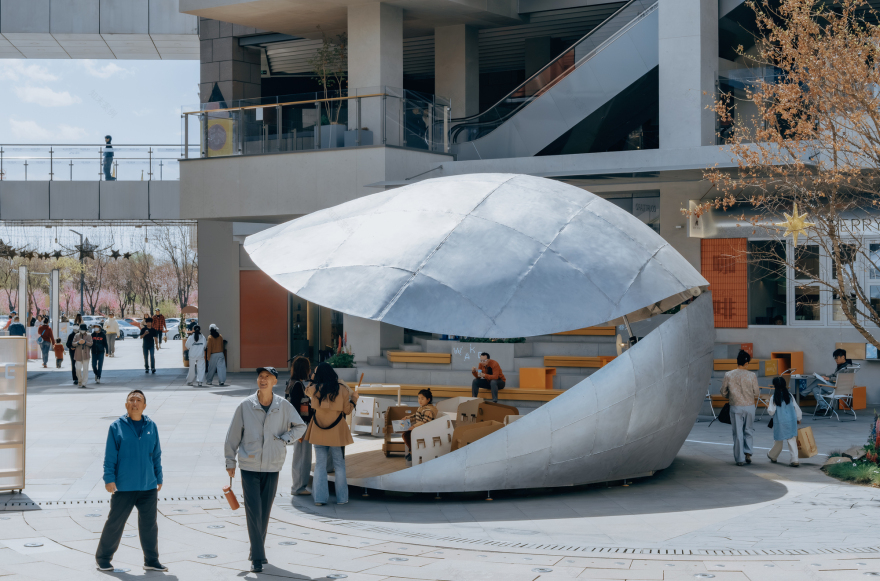 Shell Book Pavilion / LUO studio-38