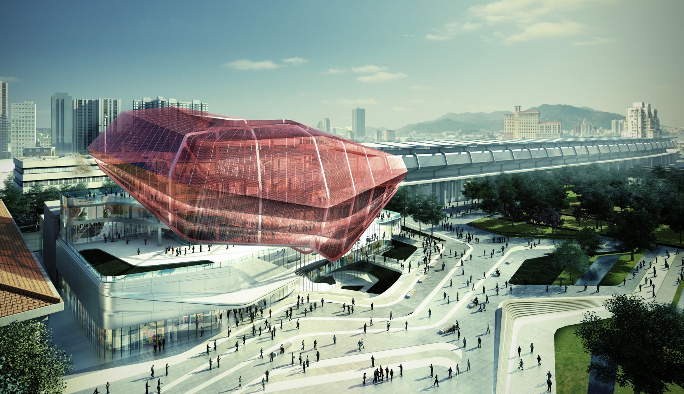 珠海拱北口岸办公楼-11