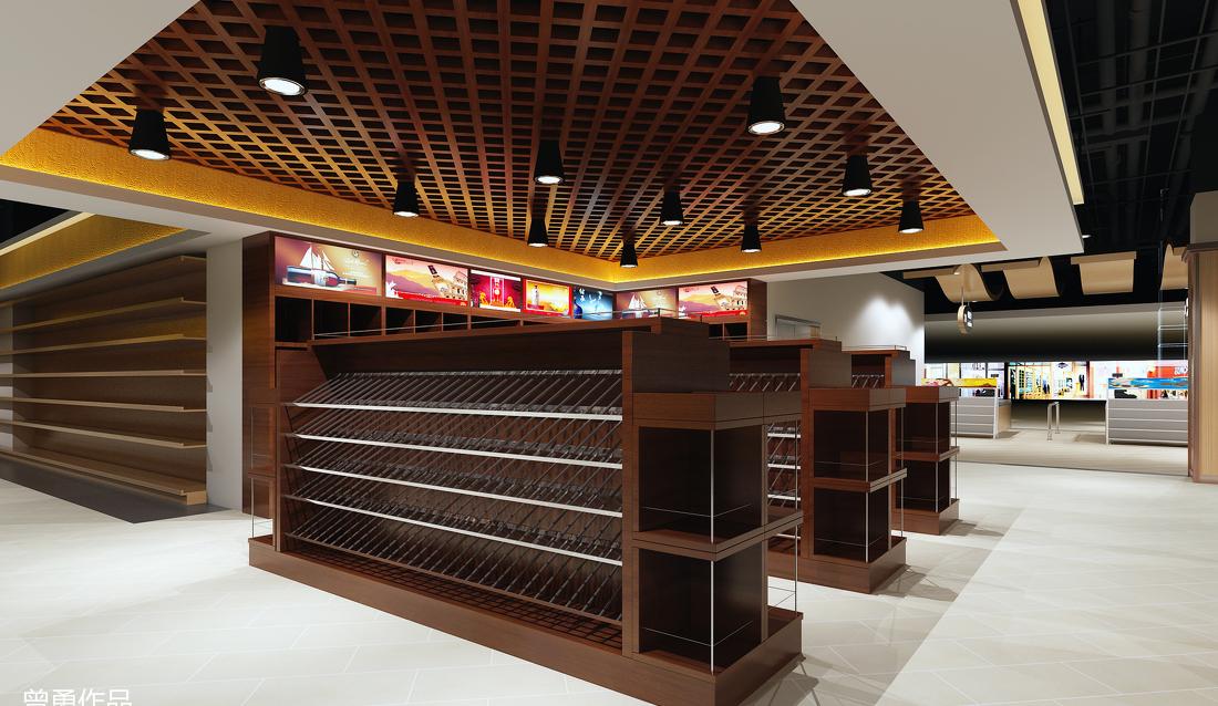 四川宜宾某连锁超市室内设计-12