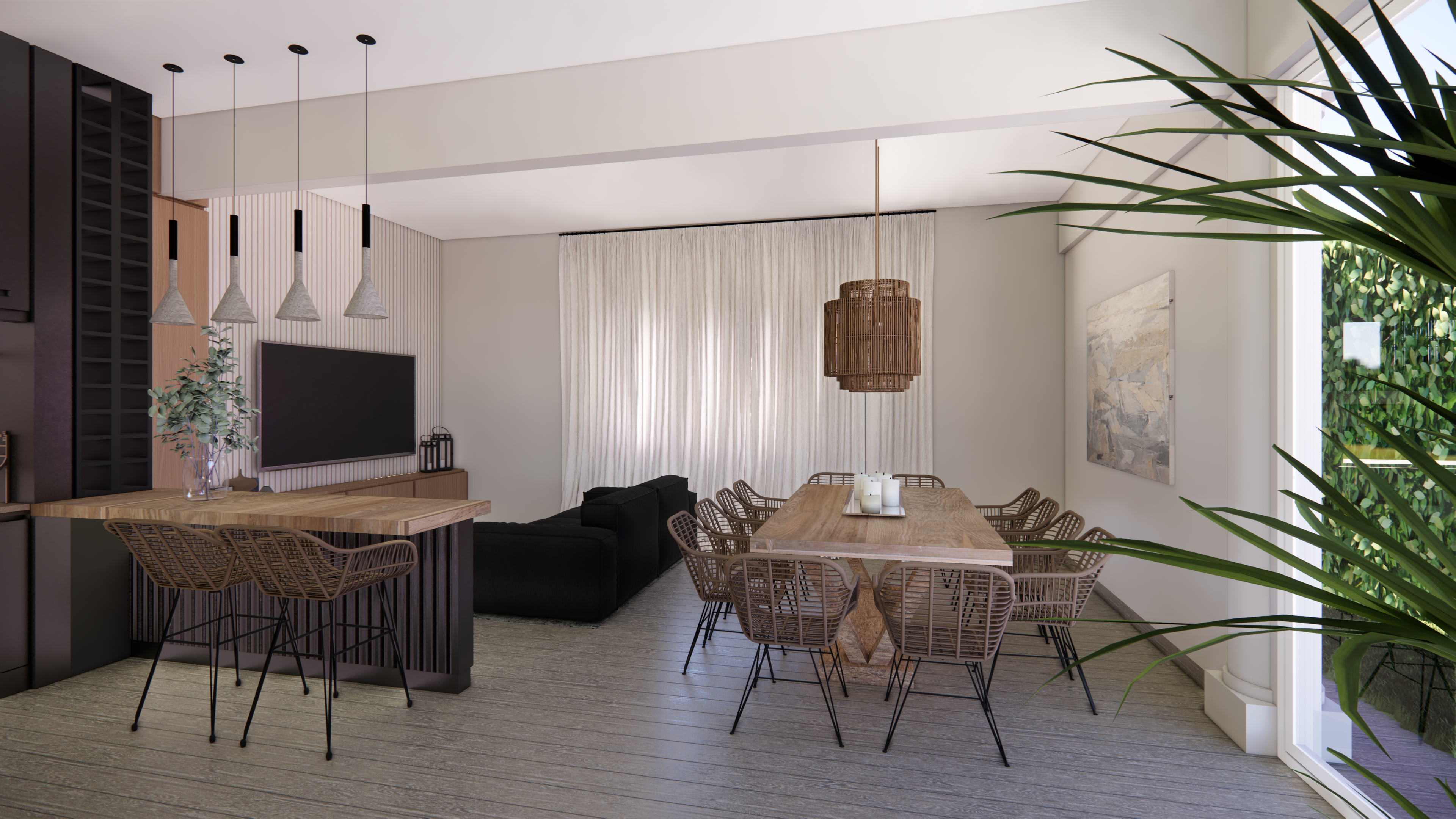 Quincho AD | Renders interiores-1