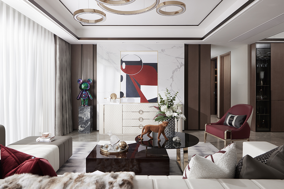 绍兴龙湖金帝天汇 172 样板间丨中国绍兴丨上海华帛(HIBER)室内设计有限公司-9