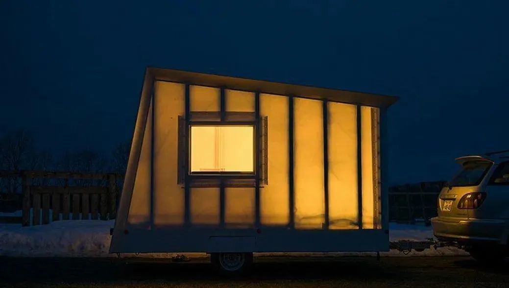 半透明 PTFE 膜房车丨日本丨隈太一,隈研吾建筑都市设计事务所-5