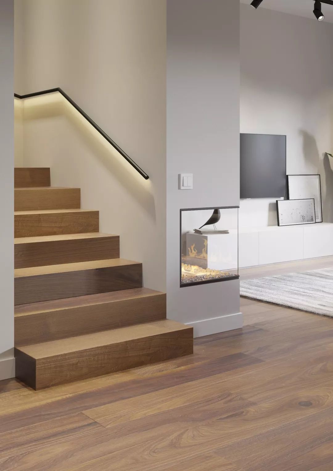 俄罗斯 114㎡清新北欧风家居，舒适实用设计-11