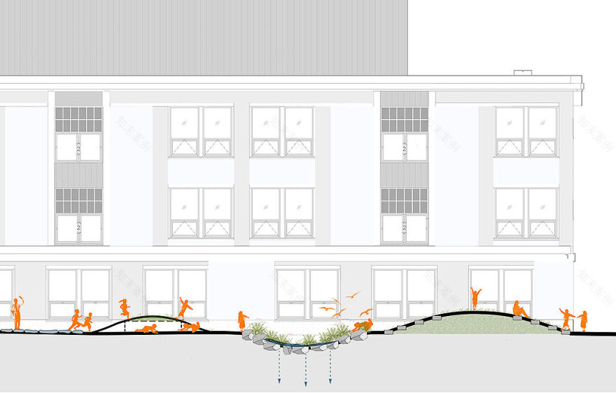 多个LA项目(如学院广场学生聚会照明等)丨Terraink-9